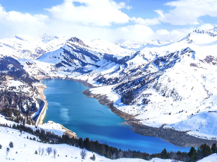 village vacances areches beaufort montagne barrage de roselend